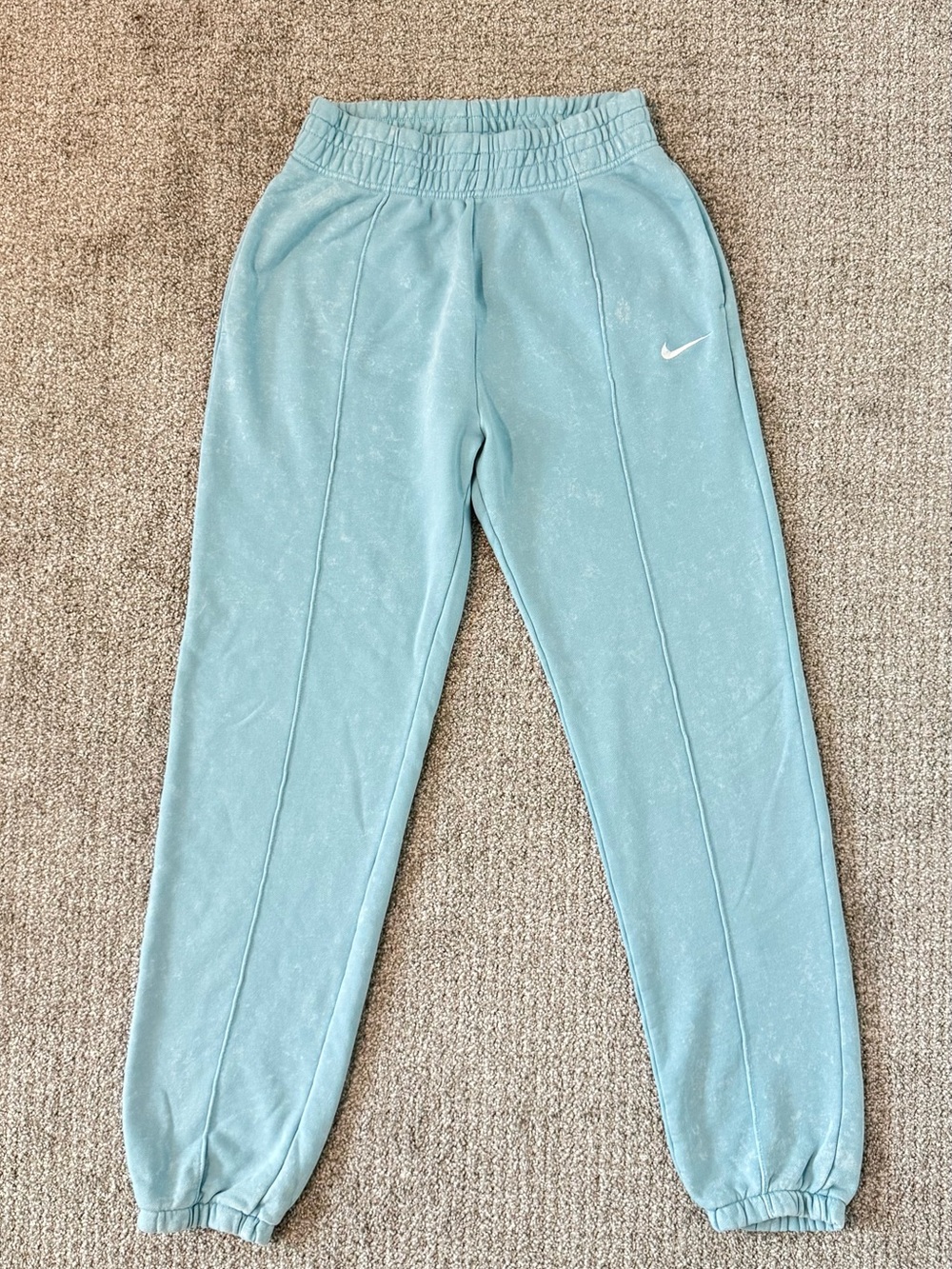 Nike XS Aqua Blue Jogger Sweatpants